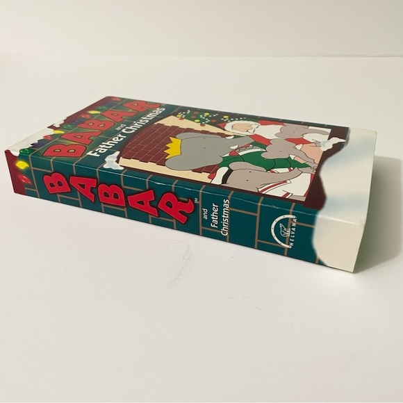 Babar and Father Christmas VHS 1985 Animated Holiday Movie - Picture 7 of 15